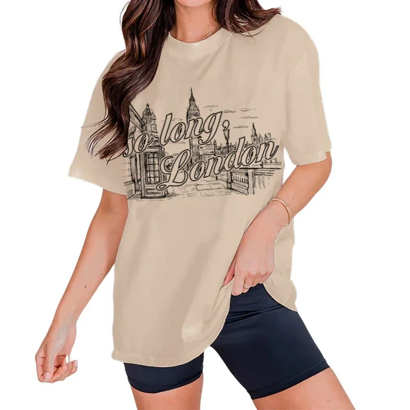 Women'S Fashion London - T-shirt vintage So Long London T-shirt