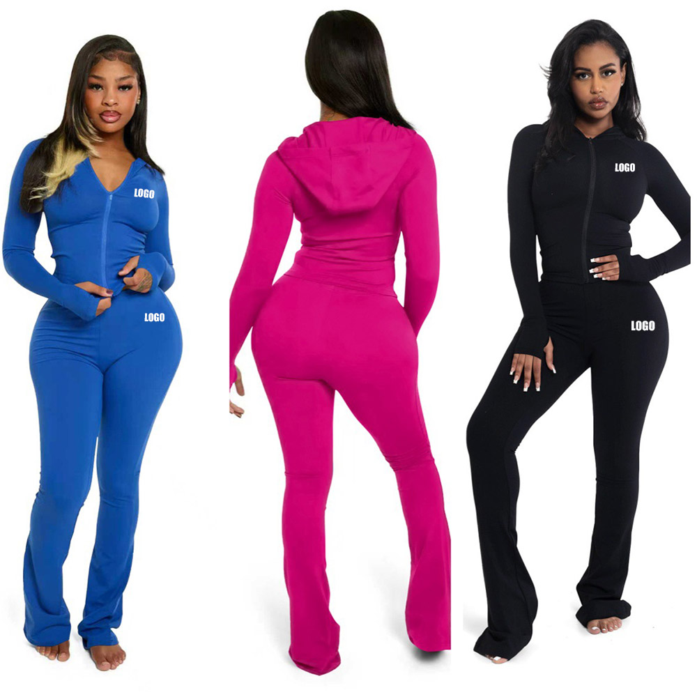 Women Fashion Usa - Set Due Pezzi Personalizzabile con LOGO,