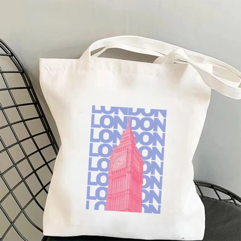 Women'S Fashion London - Borsa tote con grafica della Torre
