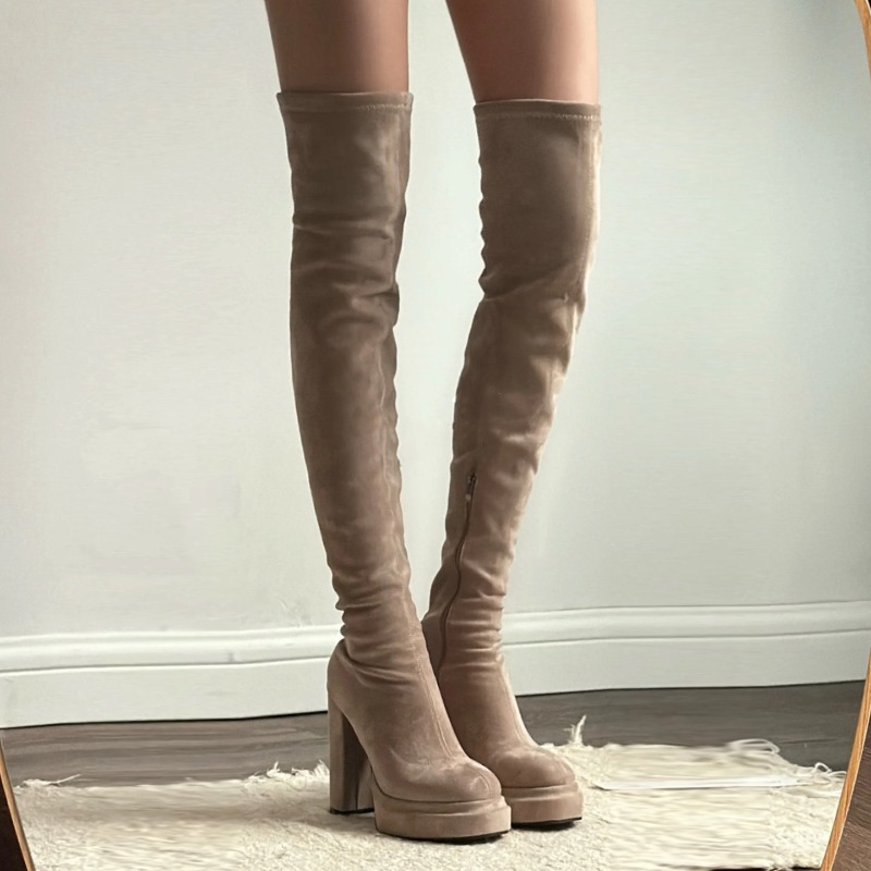 Women Fashion Online - Stivali Sopra il Ginocchio da Donna