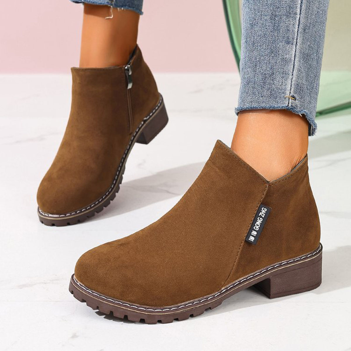 Sale Fashion Women - Stivaletti da Donna Autunno Inverno con