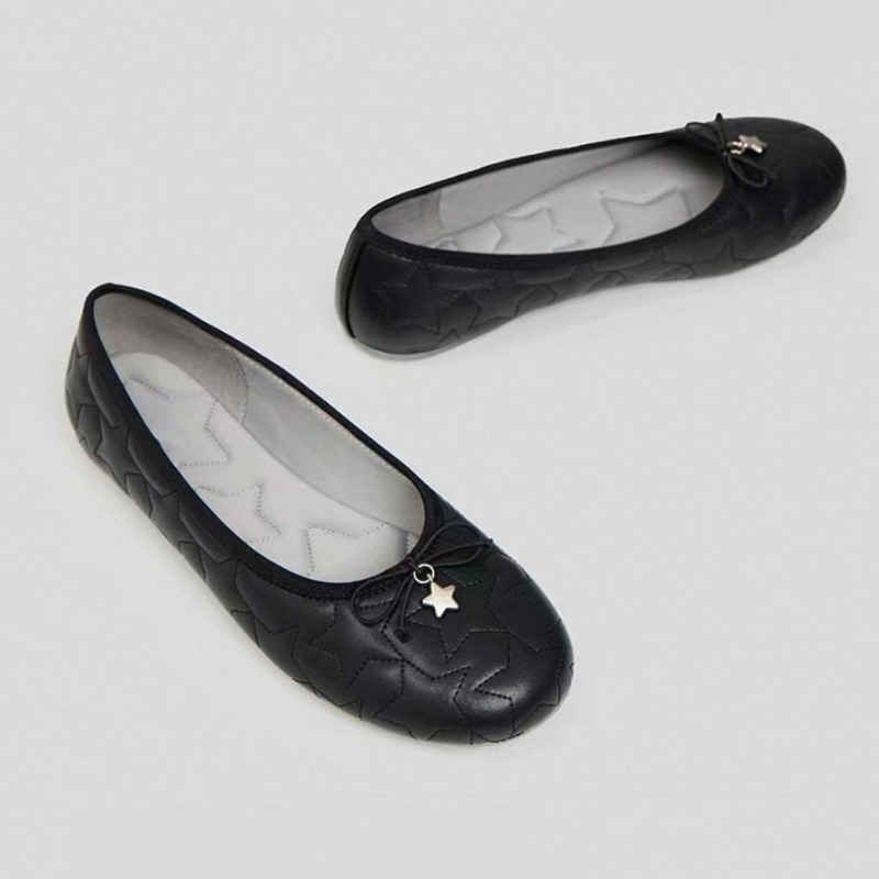 Women'S Fashion Walking Shoes - Scarpe da Balletto con Fiocchi -