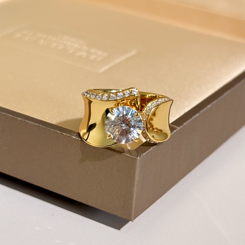 Women'S Fashion London - Anello Sottile Bellux in Argento 925