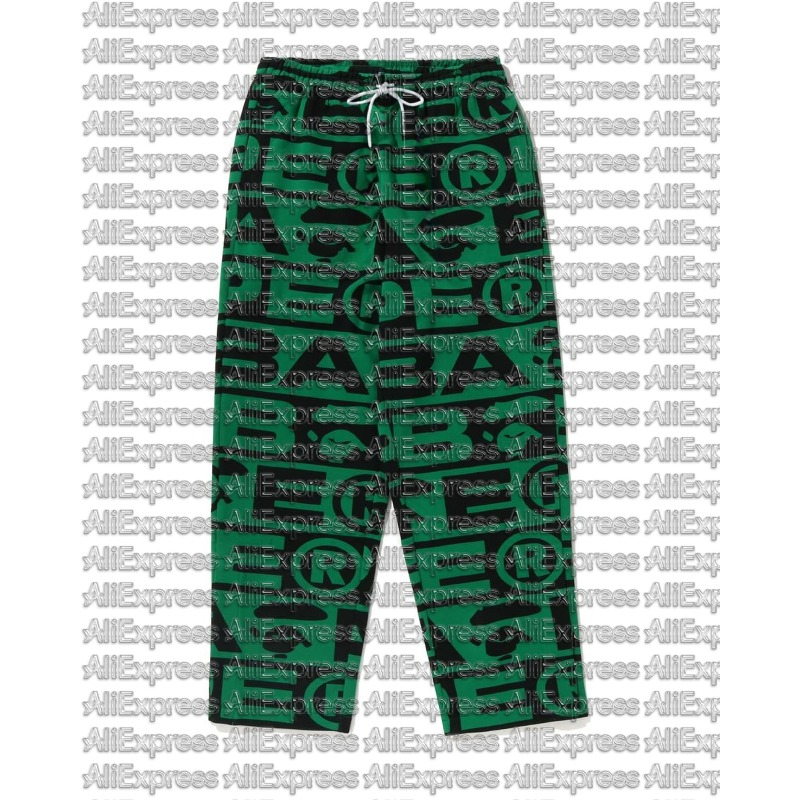 Women'S Fashion Trends 2026 Spring Summer - Pantaloni Sportivi Casual Unisex 3D Verdi