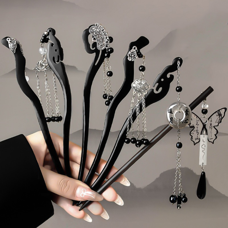 Women Fashion Hair Style - 1pc stile antico cinese pittura a