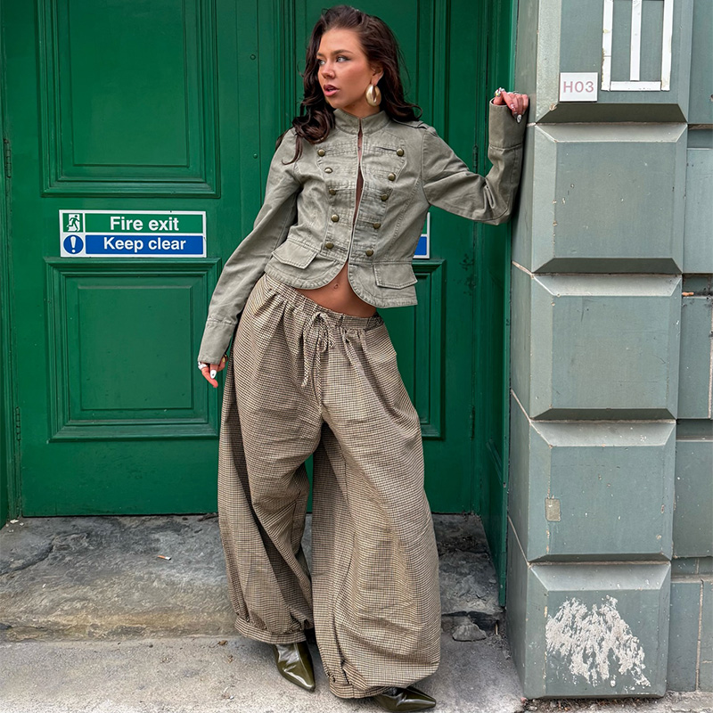 Giacca Vintage con Colletto Ri - Women'S Fashion Trends 2026 Spring Summer recensione e prezzo