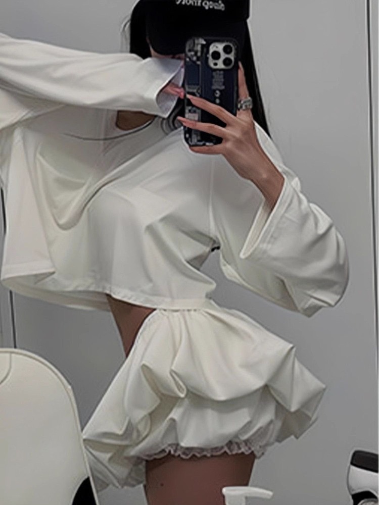 2025 Harajuku Fashion Design A - Asymmetric Top Women recensione e prezzo
