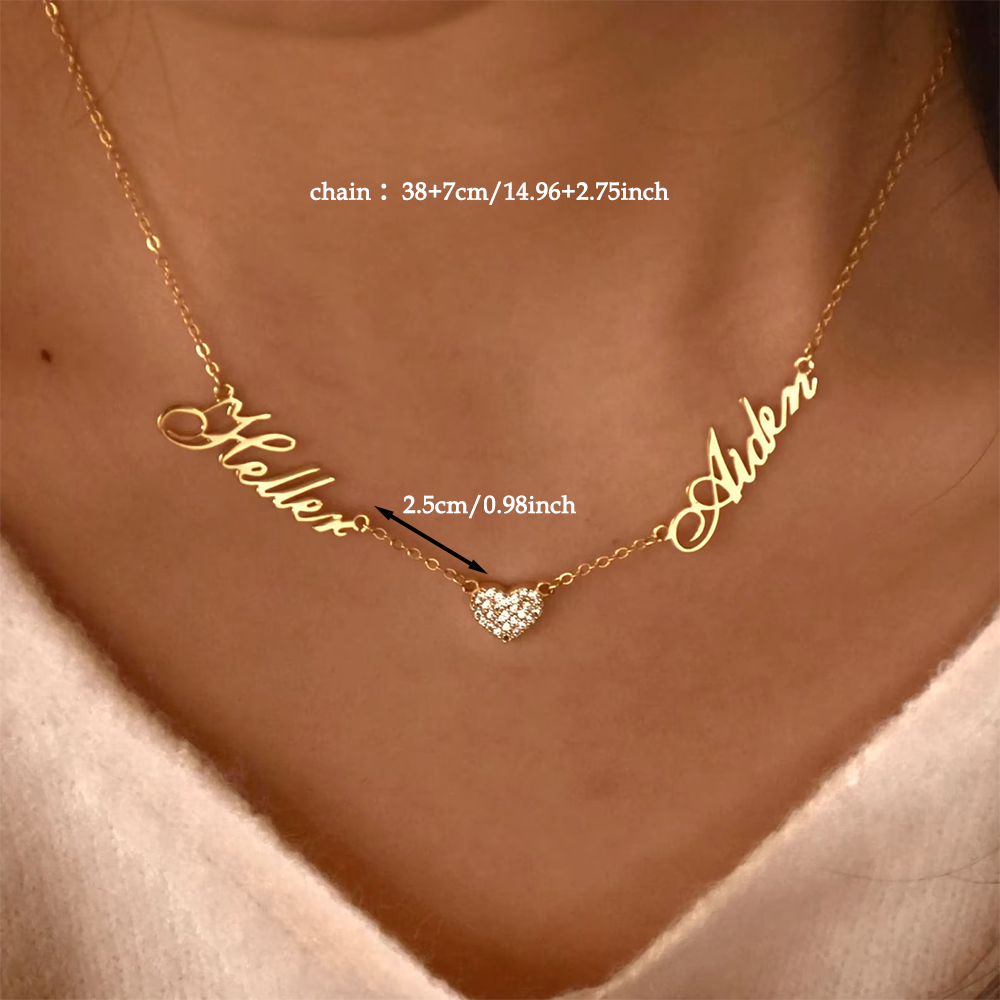 Collana personalizzata con due - Women Fashion Names recensione e prezzo