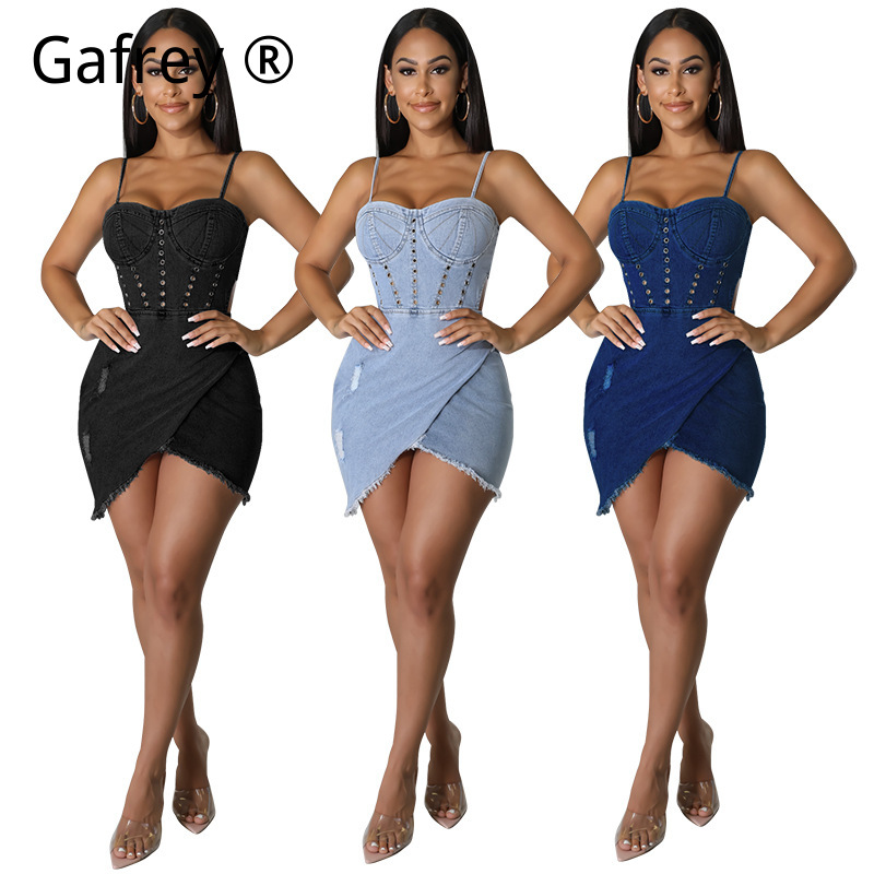Abito in denim lavato sexy sen - Ruched Dress Mini recensione e prezzo