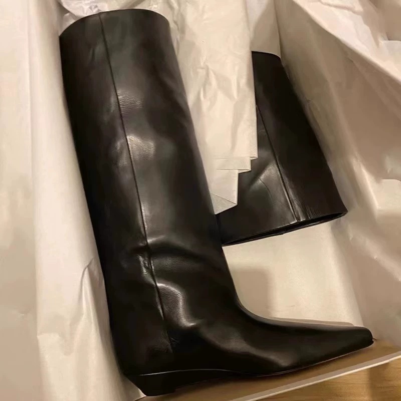 Stivali alti al ginocchio da d - Women'S Fashion Leather Boots recensione e prezzo