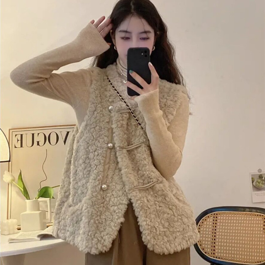 Gilet da donna Agnello Peluche - Women'S Fashion Gilet recensione e prezzo