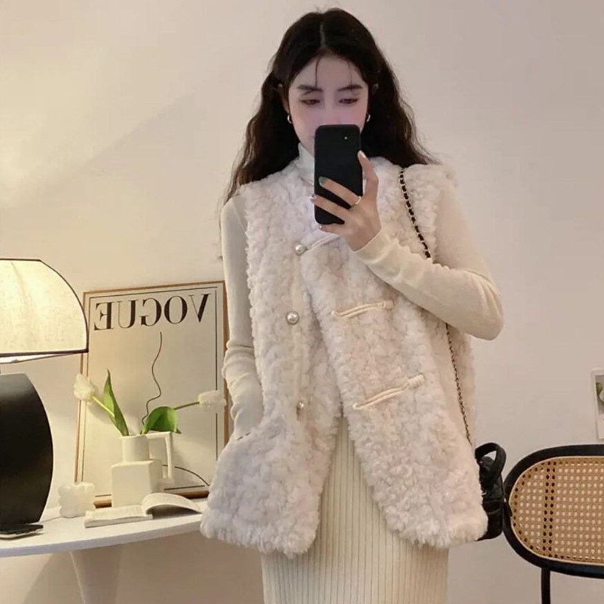 Gilet da donna Agnello Peluche - Women'S Fashion Gilet recensione e prezzo