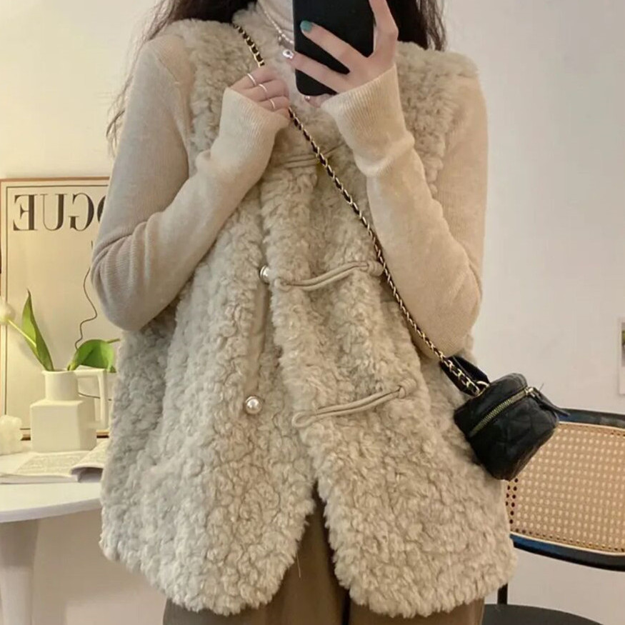 Gilet da donna Agnello Peluche - Women'S Fashion Gilet recensione e prezzo
