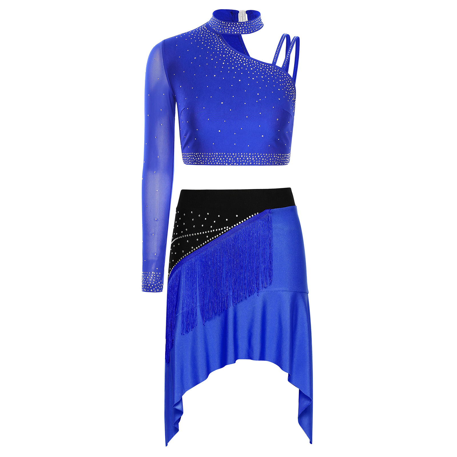 Completo da ballo latino ameri - Asymmetric Top Women recensione e prezzo