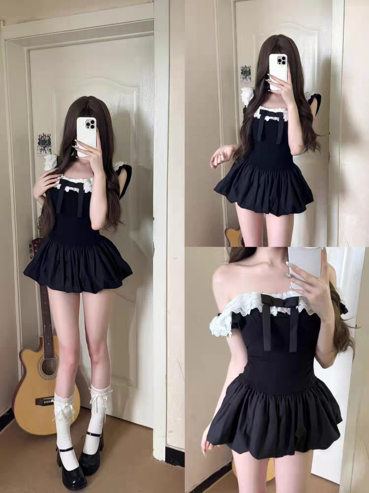 Completo Coquette Coreano Sexy - Ruched Dress Mini recensione e prezzo