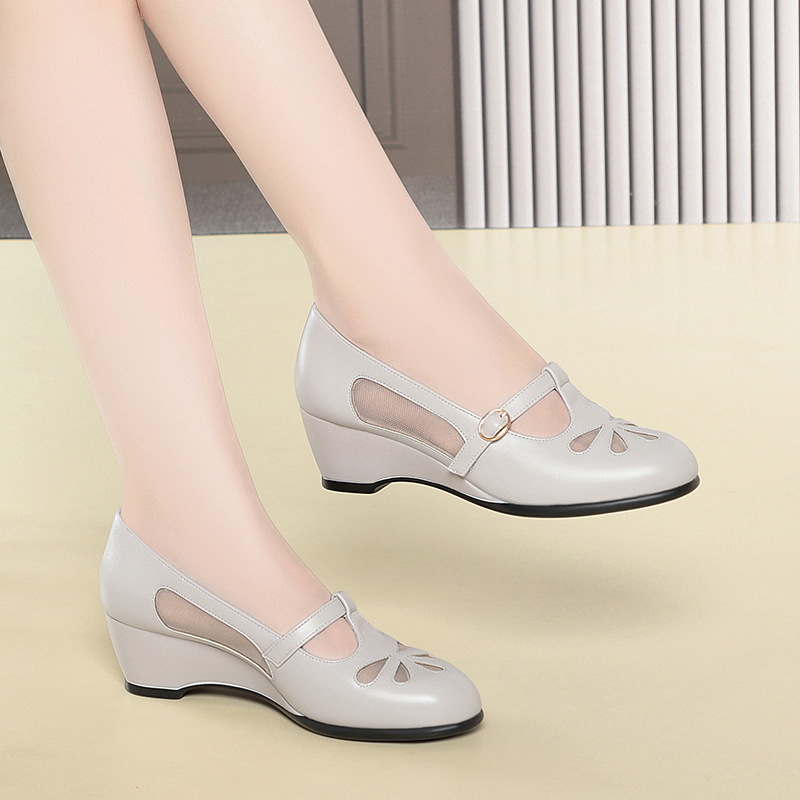 Scarpe Estive con Zeppa e Rete - Women'S Fashion Middle Ages recensione e prezzo