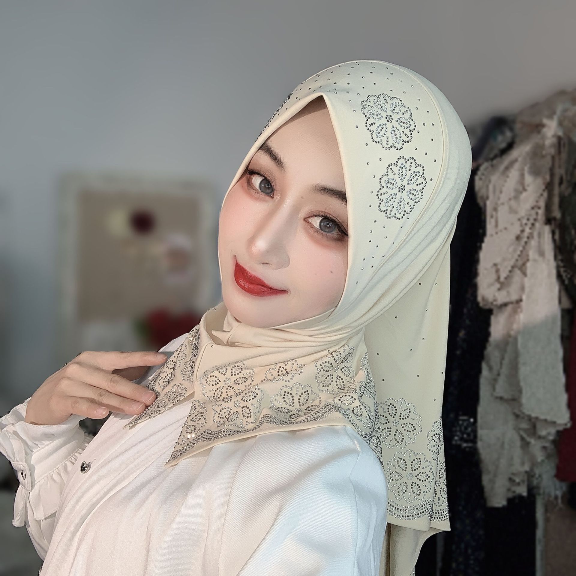 Hijab musulmano pronto da indo - Women Fashion Designer recensione e prezzo