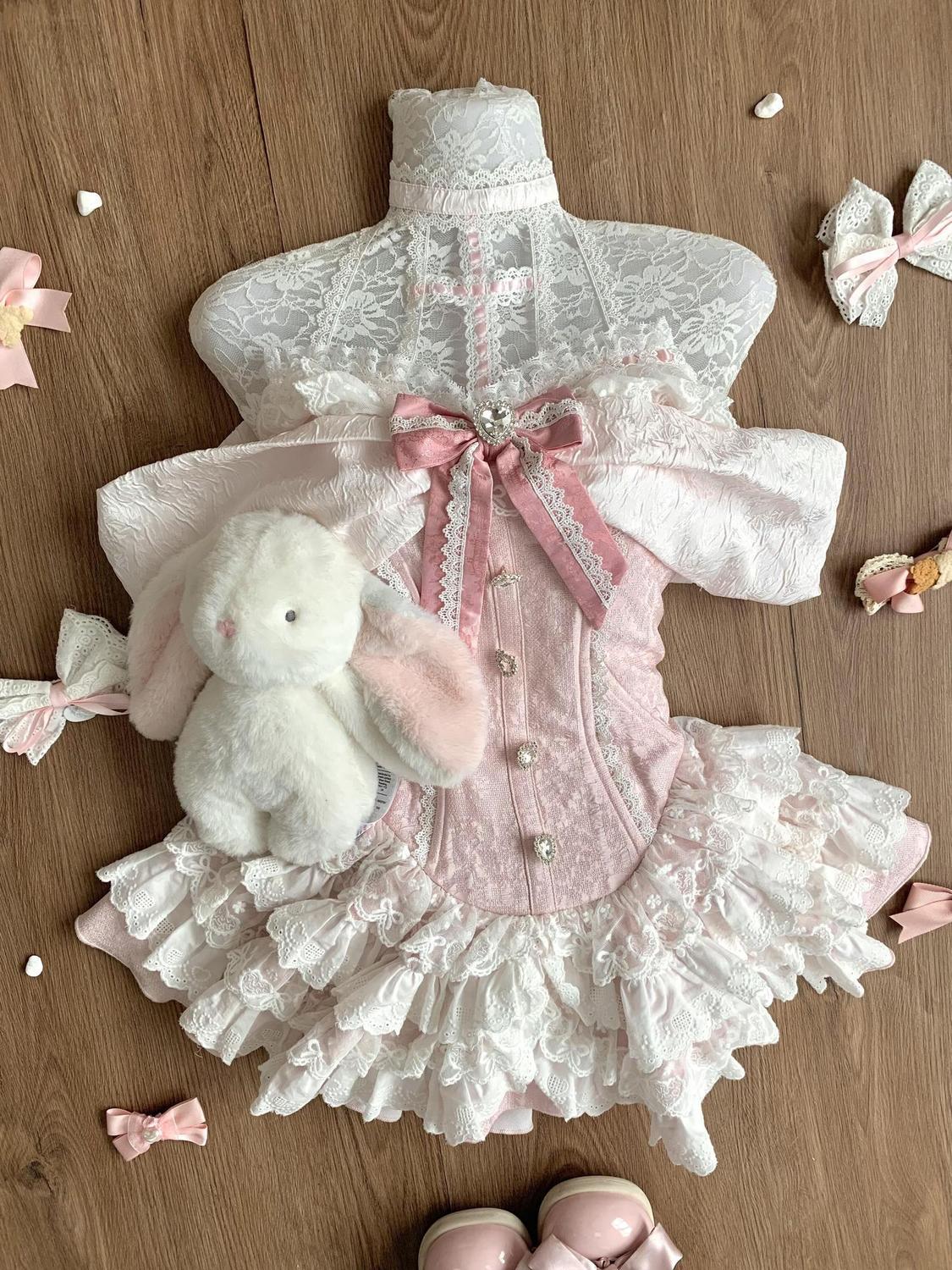 Estate giapponese Y2k dolce Ka - Ruched Dress Mini recensione e prezzo