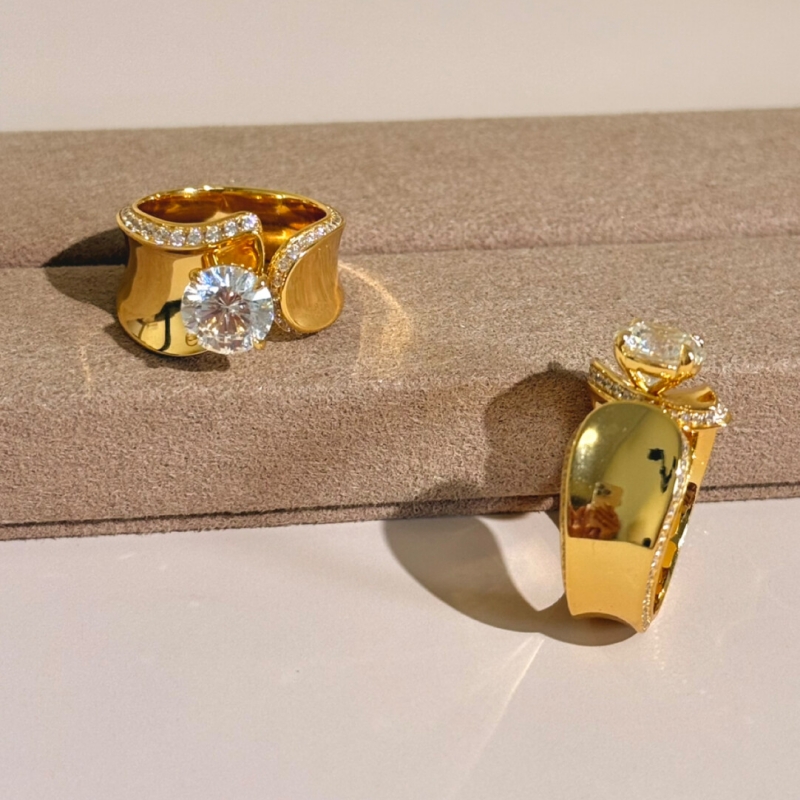 Anello Sottile Bellux in Argen - Women'S Fashion London recensione e prezzo