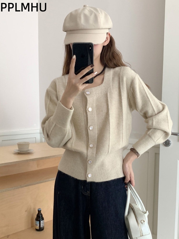 Cardigan in Maglia con Collett - Women'S Fashion Gilet recensione e prezzo