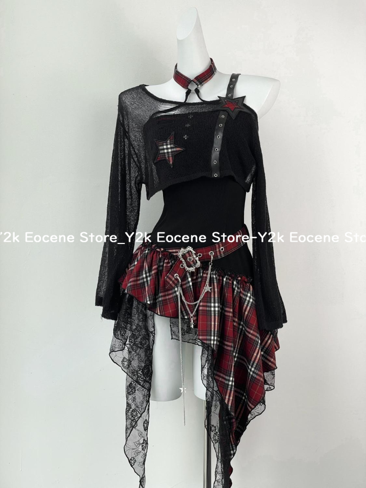 2000s Y2K Spicy Girl Design Se - Ruched Dress Mini recensione e prezzo