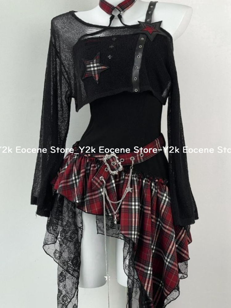 2000s Y2K Spicy Girl Design Se - Ruched Dress Mini recensione e prezzo