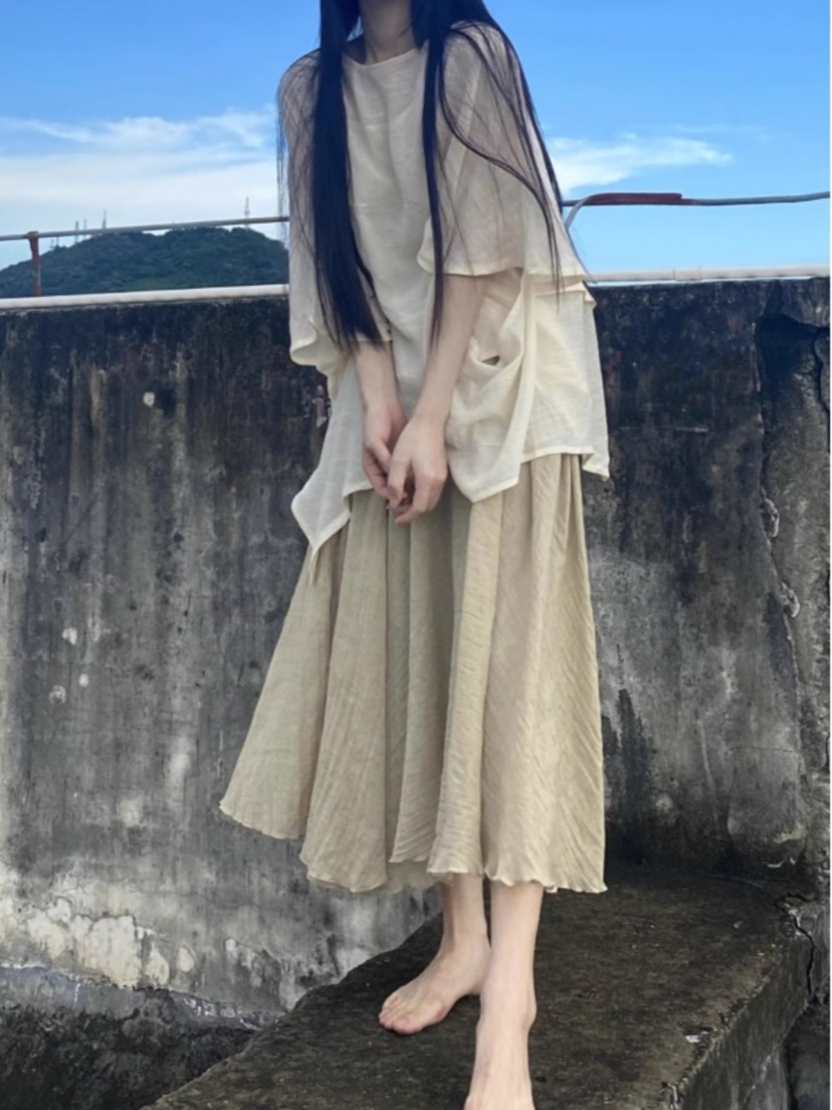 Set gonna stile zen buddista c - Asymmetric Top Women recensione e prezzo