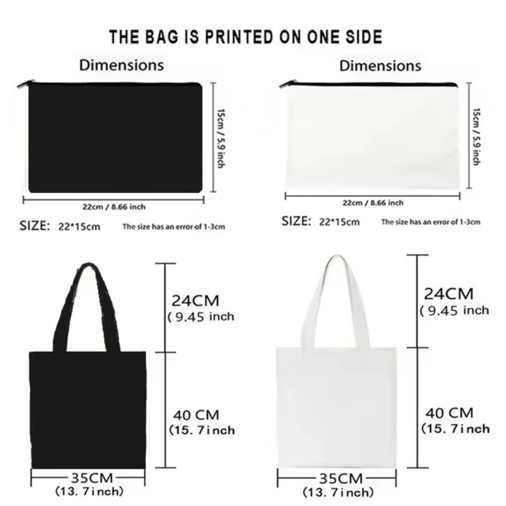 Borsa tote in tela con grafica - Women'S Fashion London recensione e prezzo