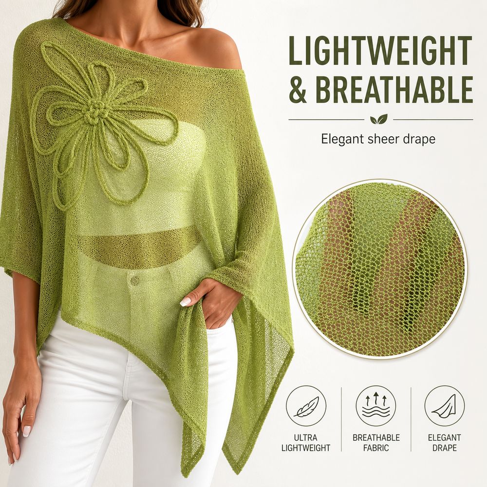 Elegante Top Poncho con Spalle - Asymmetric Top Women recensione e prezzo