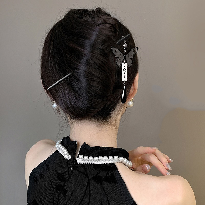 1pc stile antico cinese pittur - Women Fashion Hair Style recensione e prezzo