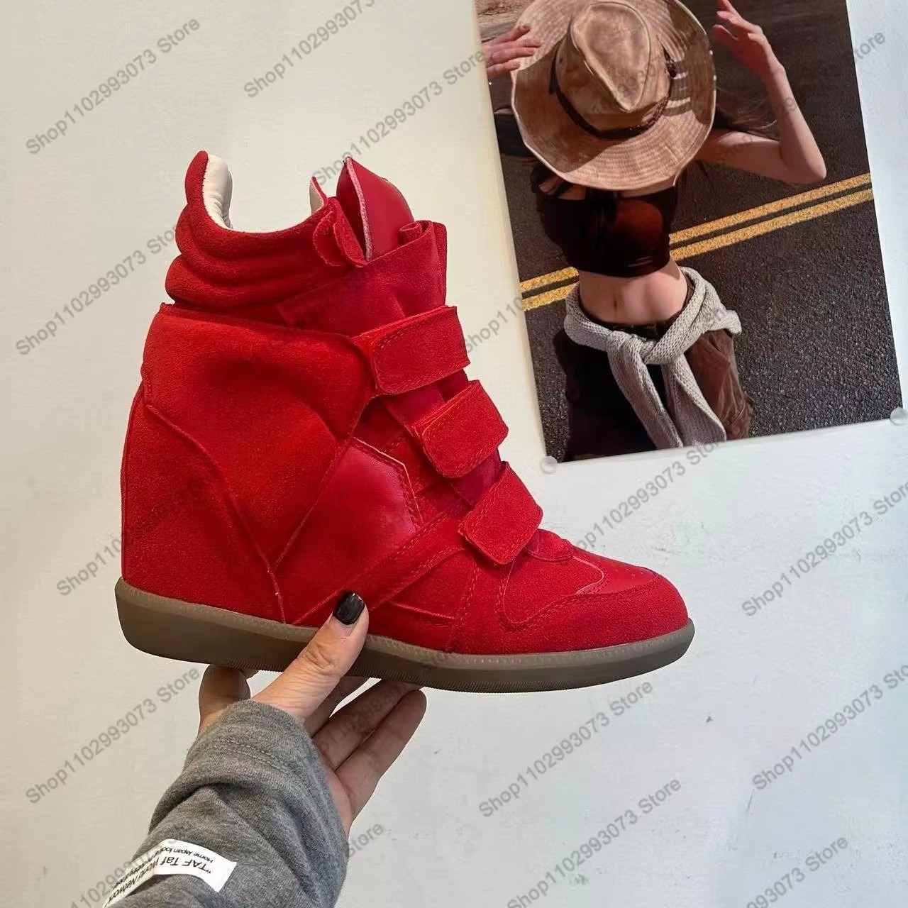 Sneakers da donna con zeppa na - Women'S Fashion Leather Boots recensione e prezzo