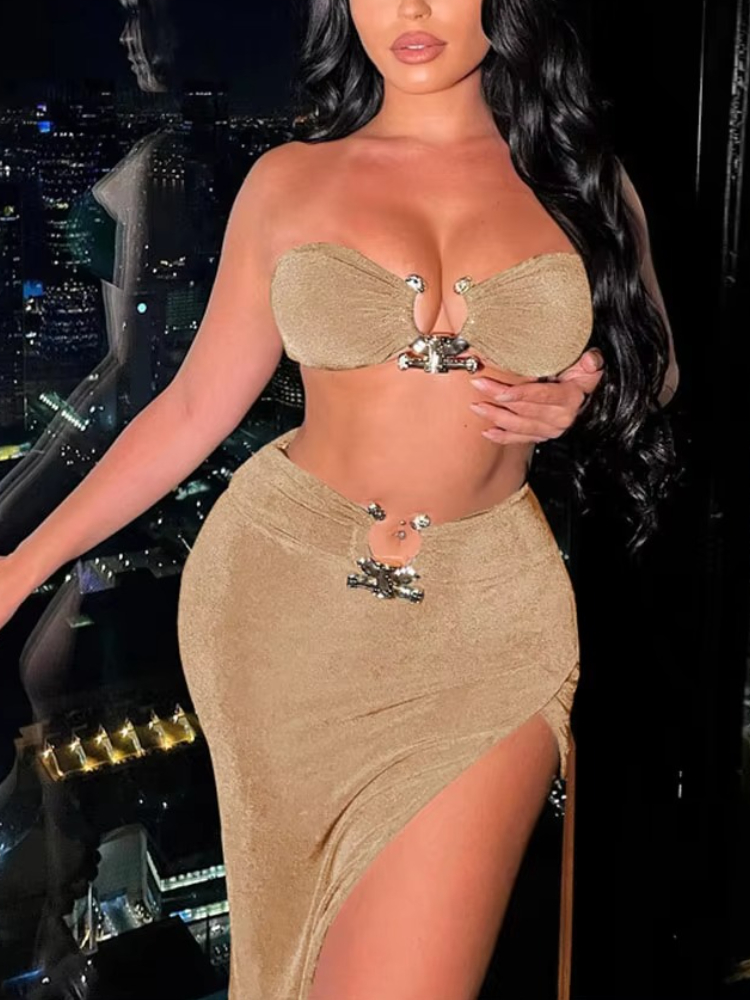 Elegante top a fascia sexy con - Asymmetric Top Women recensione e prezzo